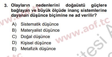 2019 Sosyal Bilimlerde Araştırma Yöntemleri Yaz Okulu 3. Çıkmış Sınav Sorusu