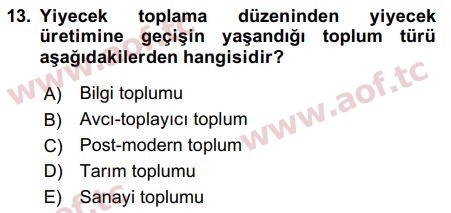 2017 Temel Bilgi Teknolojileri 1 Final 13. Çıkmış Sınav Sorusu