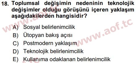 2017 Temel Bilgi Teknolojileri 1 Final 18. Çıkmış Sınav Sorusu