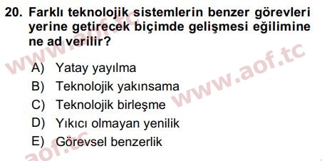 2016 Temel Bilgi Teknolojileri 2 Final 20. Çıkmış Sınav Sorusu