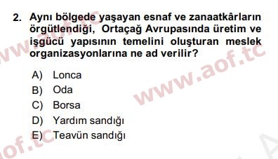 2018 Sosyal Politika Yaz Okulu 2. Çıkmış Sınav Sorusu