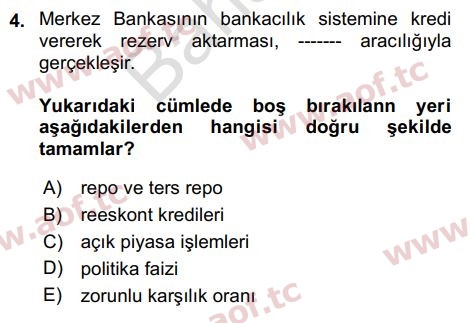 2024 İktisada Giriş 2 Final 4. Çıkmış Sınav Sorusu