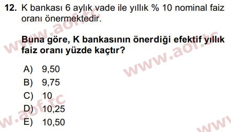 2017 Matematiksel İktisat Arasınav 12. Çıkmış Sınav Sorusu