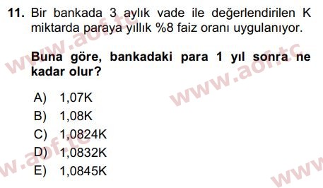 2020 Matematiksel İktisat Arasınav 11. Çıkmış Sınav Sorusu