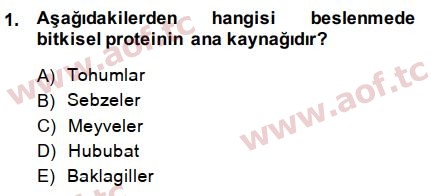 2015 Tarım Ekonomisi ve Tarımsal Politikalar Arasınav 1. Çıkmış Sınav Sorusu