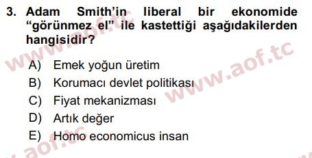 2017 Uluslararası İktisat Teorisi Arasınav 3. Çıkmış Sınav Sorusu