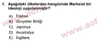 2016 Ekonominin Güncel Sorunları Arasınav 7. Çıkmış Sınav Sorusu