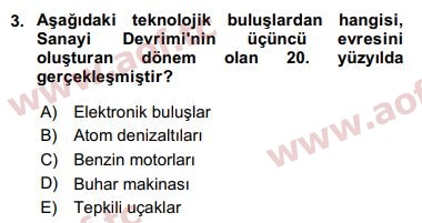 2018 Ekonominin Güncel Sorunları Arasınav 3. Çıkmış Sınav Sorusu