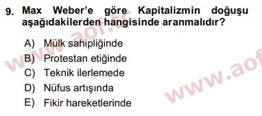 2018 Ekonominin Güncel Sorunları Arasınav 9. Çıkmış Sınav Sorusu