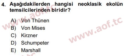 2018 Girişimcilik ve İş Kurma Final 4. Çıkmış Sınav Sorusu