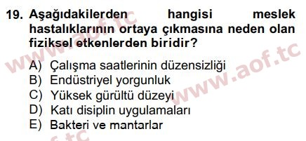 2015 İnsan Kaynakları Yönetimi Final 19. Çıkmış Sınav Sorusu