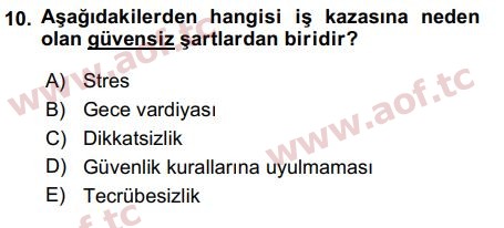 2019 İnsan Kaynakları Yönetimi Final 10. Çıkmış Sınav Sorusu