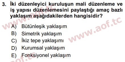 2018 Sermaye Piyasaları ve Finansal Kurumlar Final 3. Çıkmış Sınav Sorusu