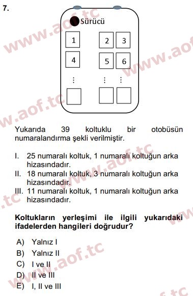 2016 Matematik 2 Final 7. Çıkmış Sınav Sorusu