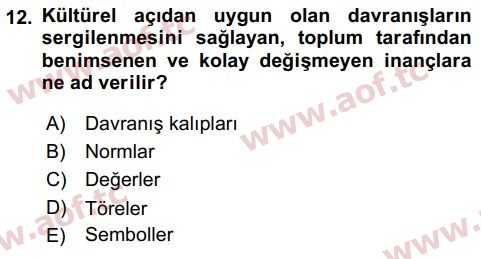 2018 Tüketici Davranışları Final 12. Çıkmış Sınav Sorusu