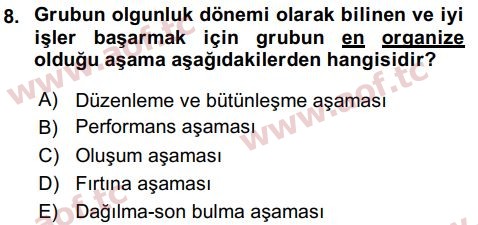 2018 Tüketici Davranışları Final 8. Çıkmış Sınav Sorusu