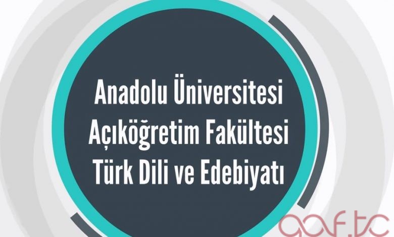 acikogretim turk dili ve edebiyati bolumu aof cikmis sinav sorulari