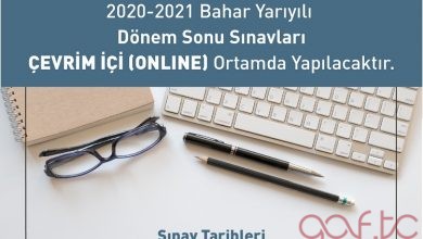Aof Final Sınavları Online Olacak (2021 Bahar Dönemi)