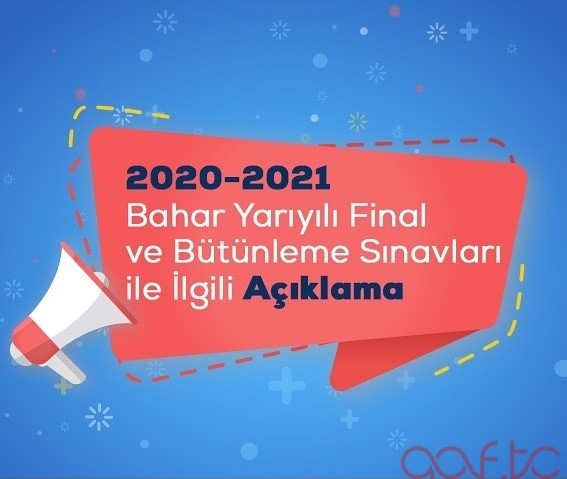 Atatürk Üniversitesi 2021 Bahar Dönemi Final Sınavları Online Yapılacak