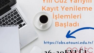 ATA AÖF Kayıt Yenileme